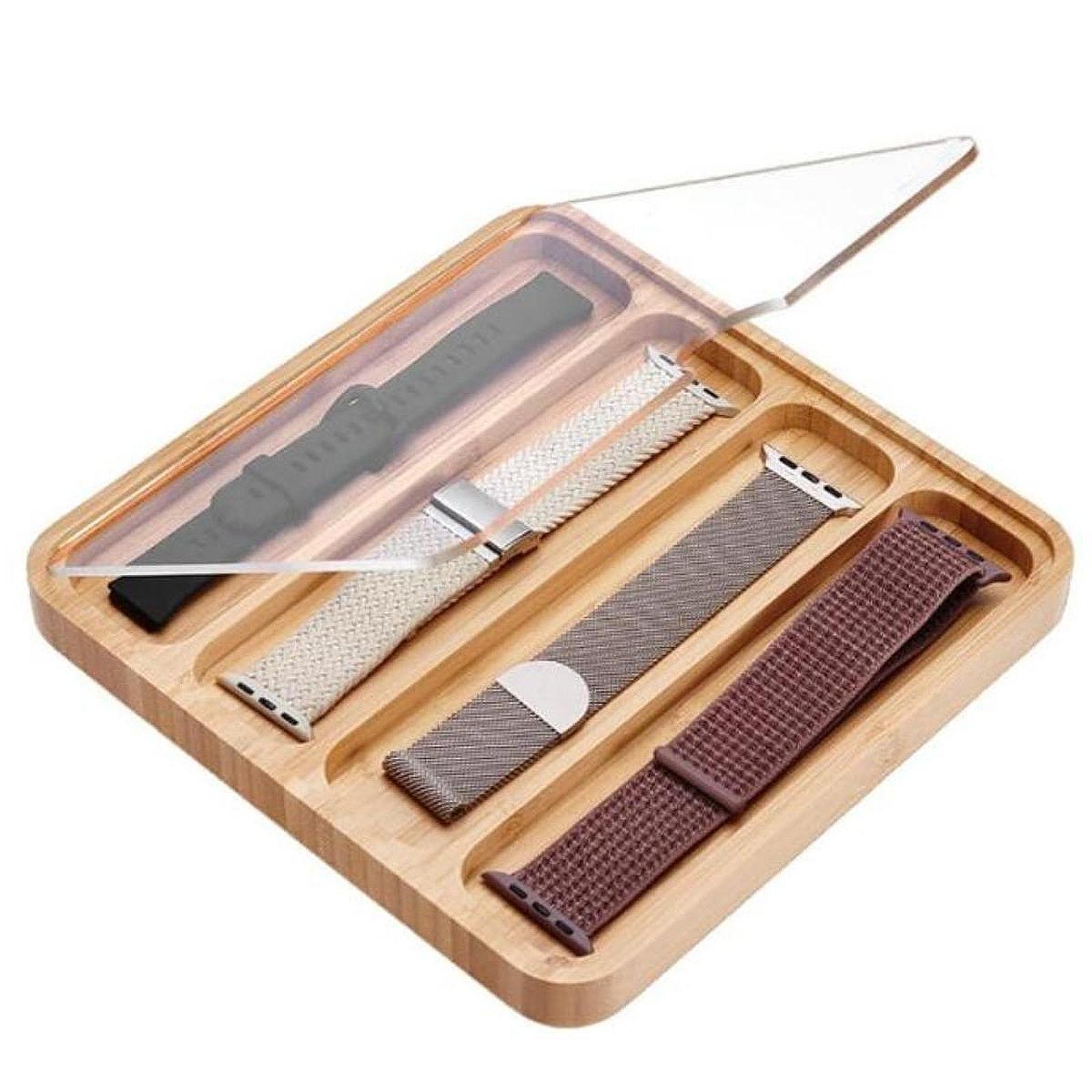 Watch Display Box - Organizador de Pulseiras de Relógio: Caixa