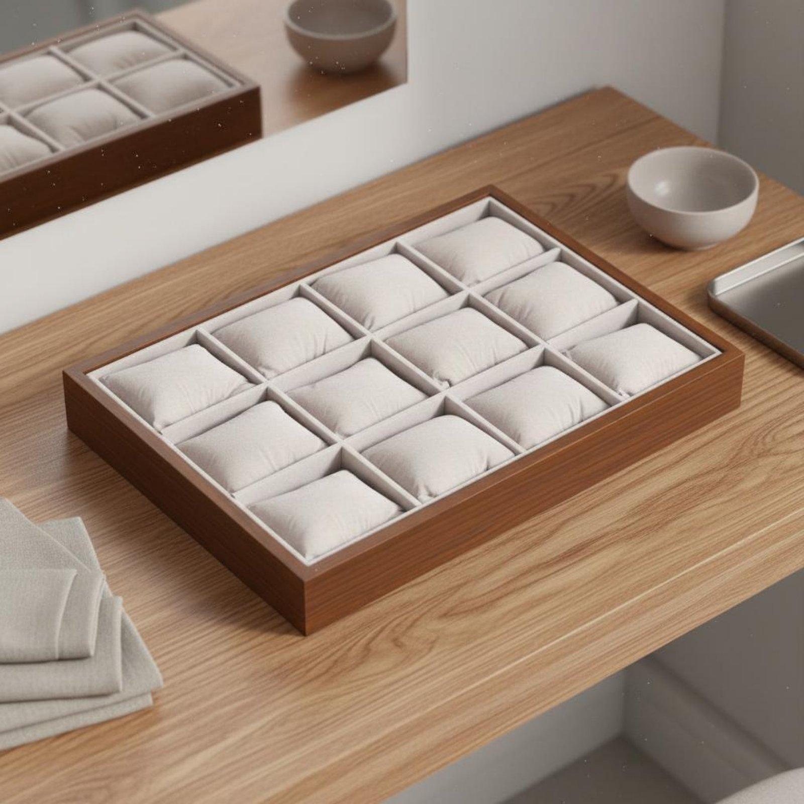 Watch Display Box - Caixa Organizadora de Relógios e Joias