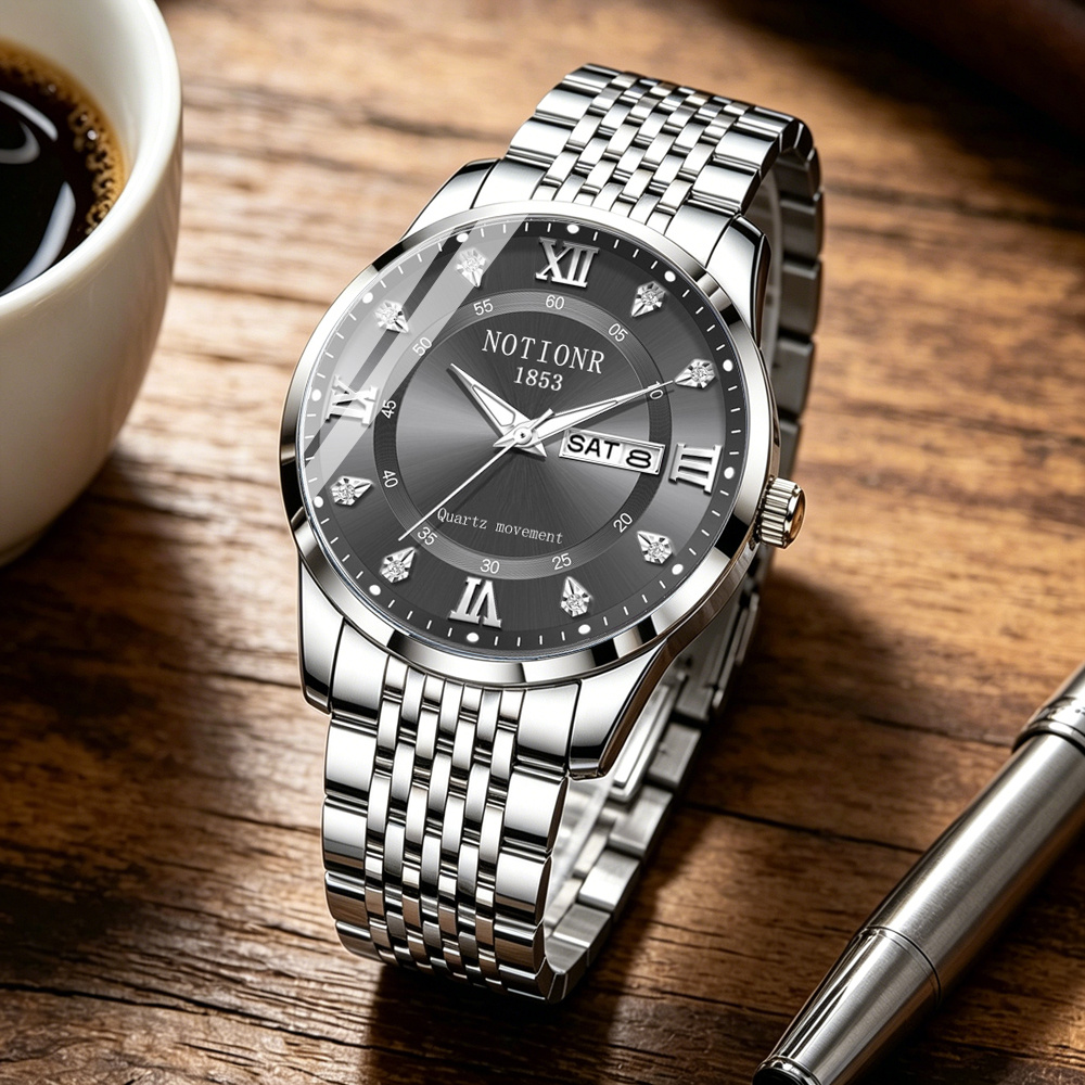 Relógio de moda masculino mult - Watch Display Box avaliação e preço