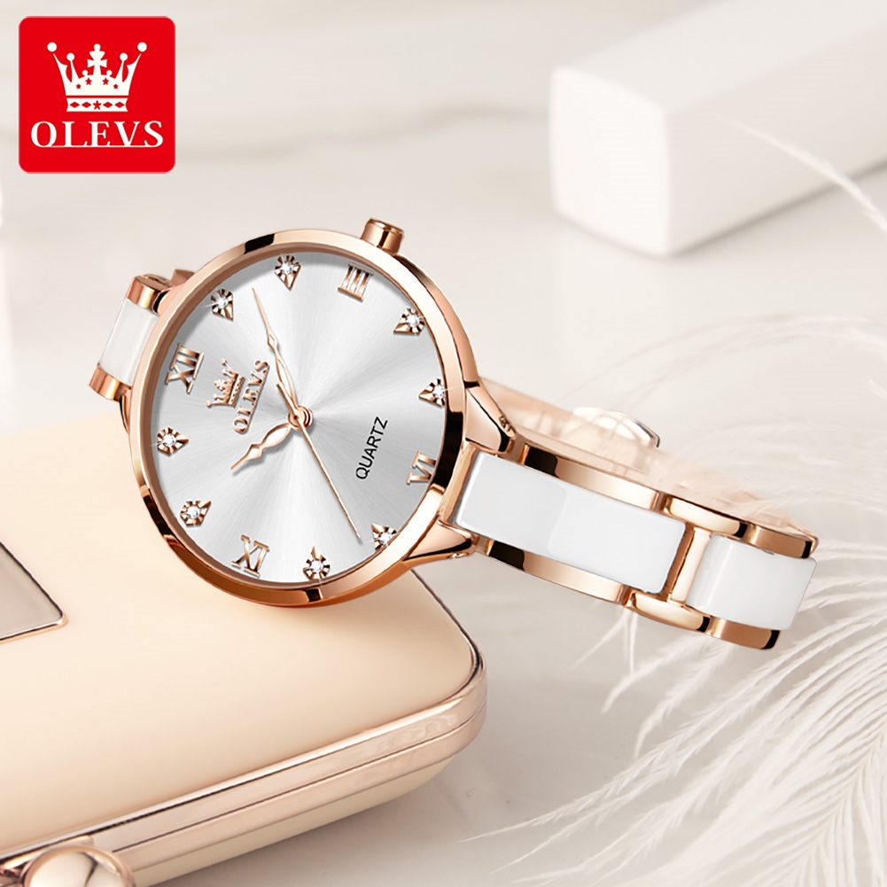 Olevs 5872 relógios femininos  - Jewelry For Watches avaliação e preço