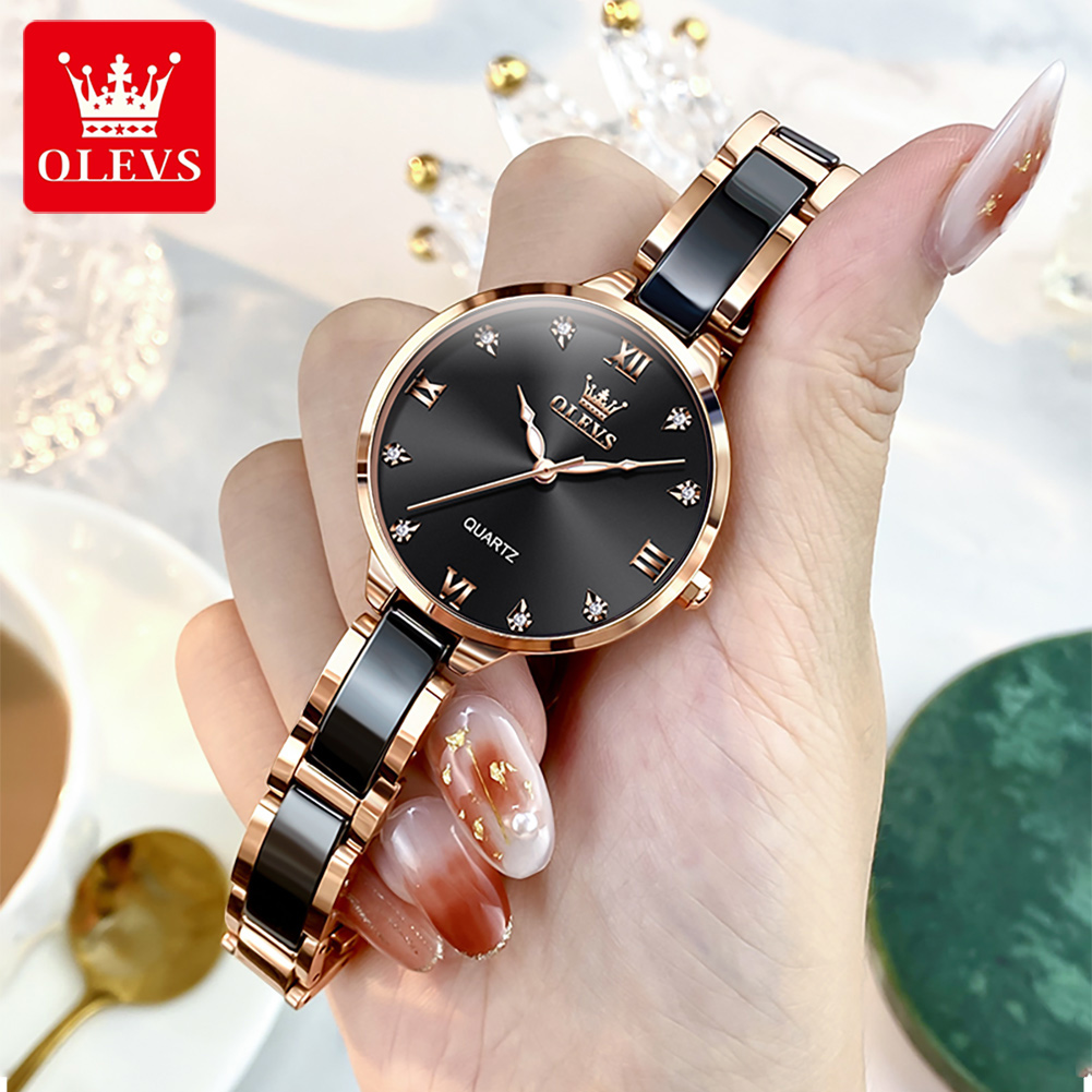 Olevs 5872 relógios femininos  - Jewelry For Watches avaliação e preço