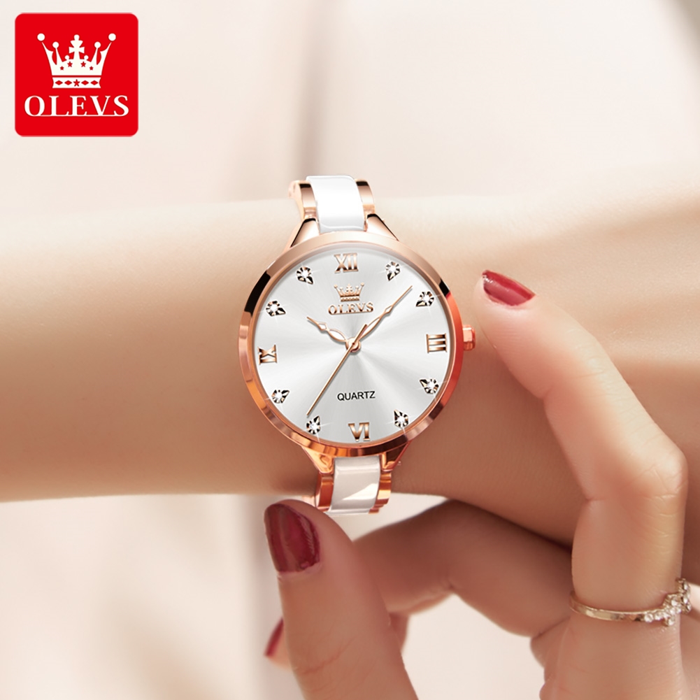 Olevs 5872 relógios femininos  - Jewelry For Watches avaliação e preço