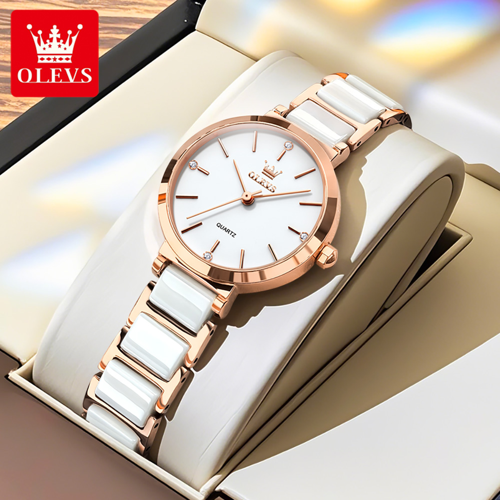 Olevs relógio feminino 5877 lu - Jewelry For Watches avaliação e preço