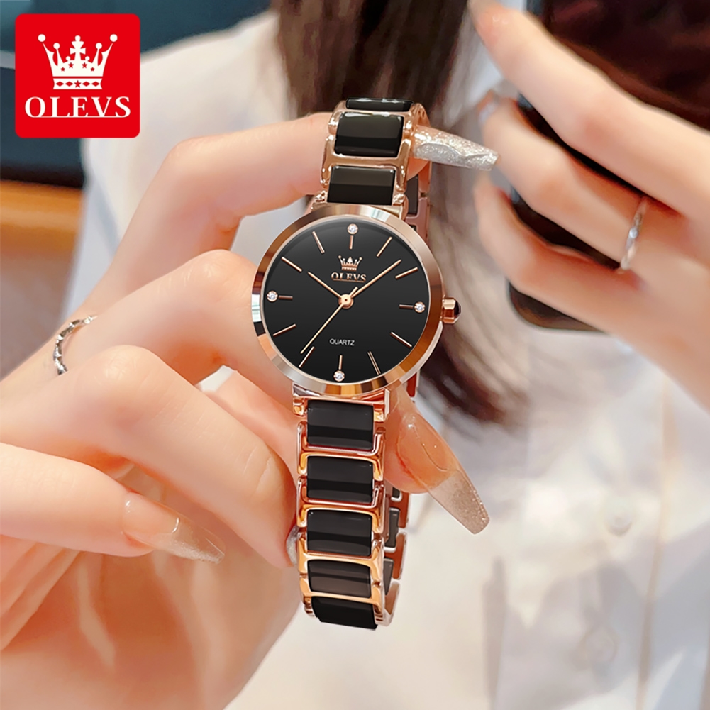 Olevs relógio feminino 5877 lu - Jewelry For Watches avaliação e preço