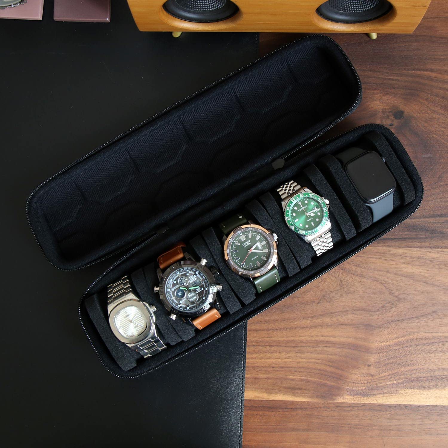 Organizador de caixa de relógi - Watch Display Box avaliação e preço