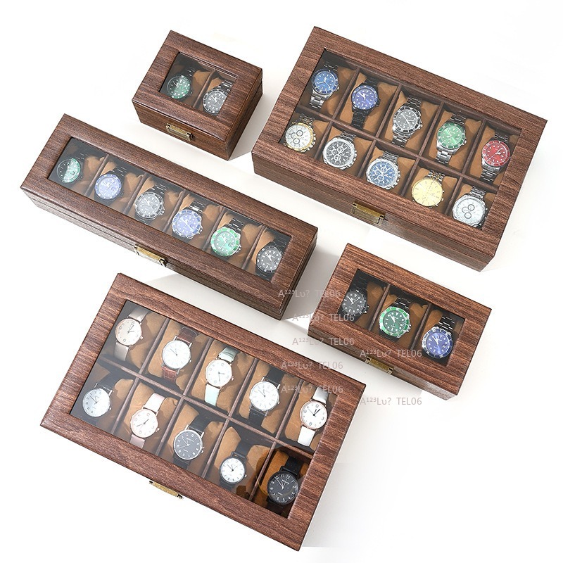 Caixa de Relógio Vintage em Co - Watch Display Box avaliação e preço
