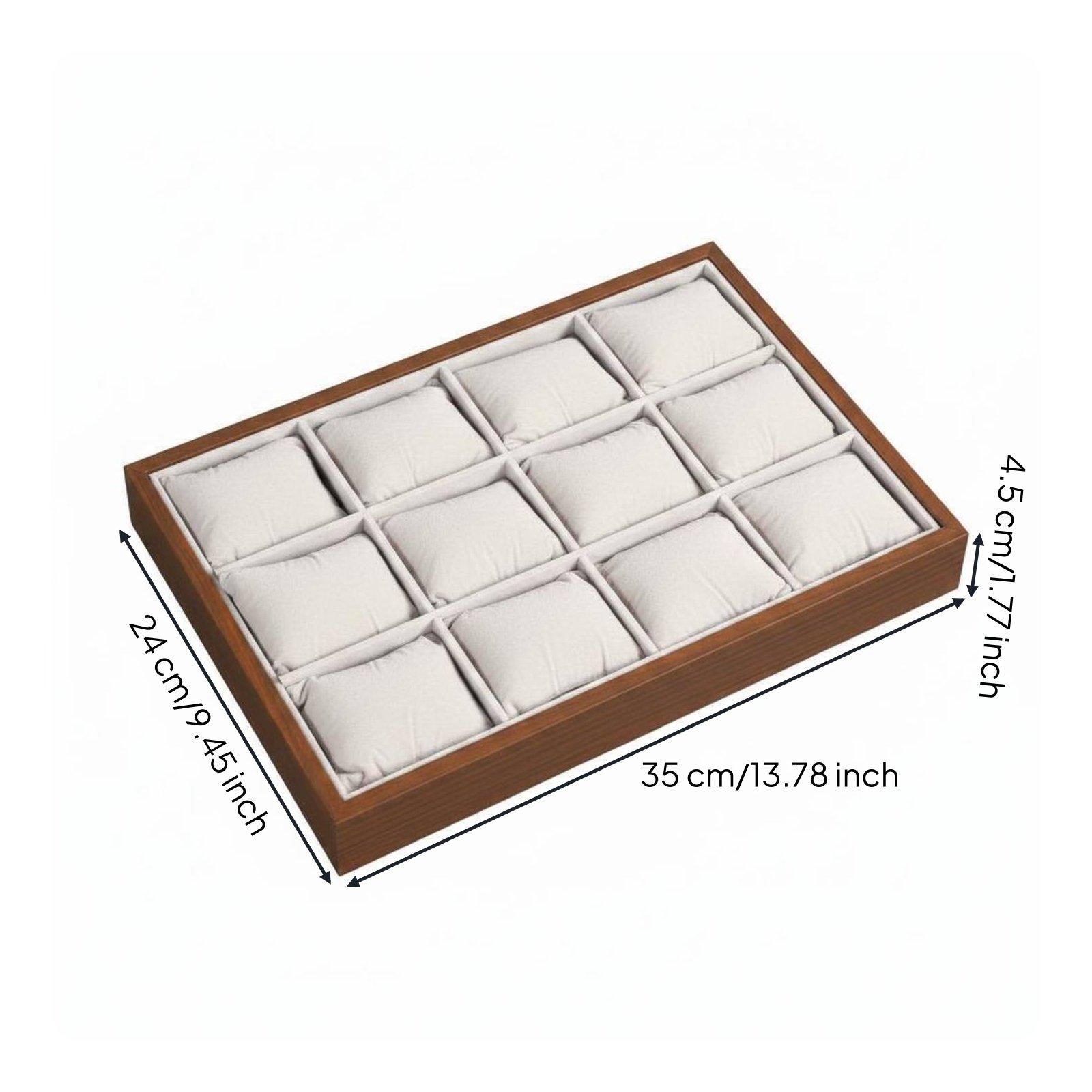 Caixa Organizadora de Relógios - Watch Display Box avaliação e preço