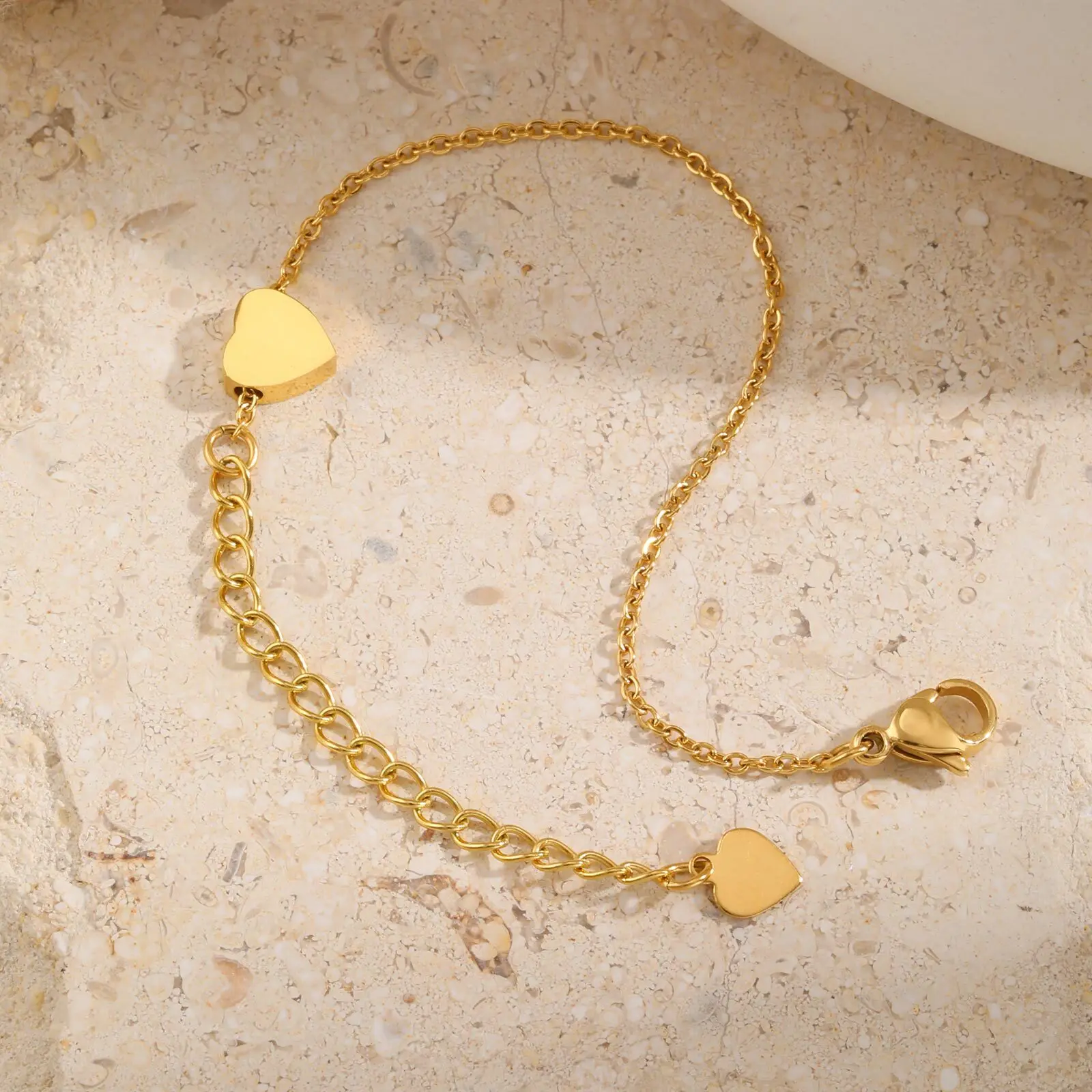 Tornozeleira de Coração para B - Jc Jewelry & Watches Photos avaliação e preço